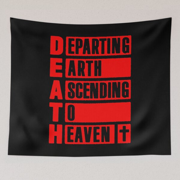Item preview, DEATH - Departing Earth Ascending To Heaven designed and sold by plushism.