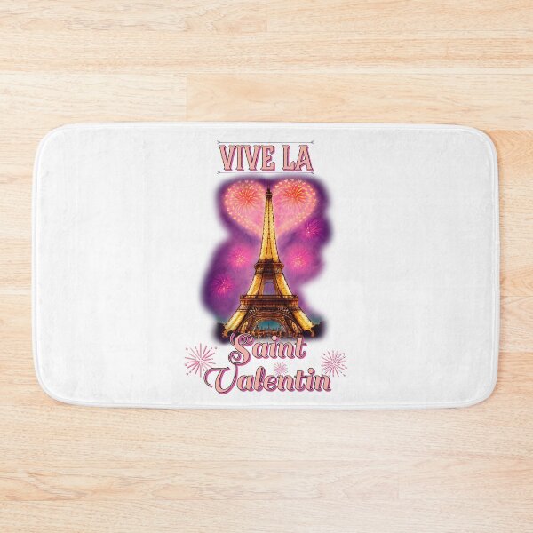 Item preview, Vive la Saint Valentin, Valentines Day Romantic Design designed and sold by Ricardo Gutierrez.