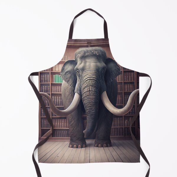 Artikelvorschau, The Librarian Mammoth Digital Painting entworfen und verkauft von CodeAndColors.