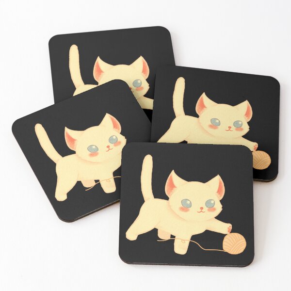 Item preview, Funny And Cute Cat With A Ball Of Wool designed and sold by Photo-Sphere101.