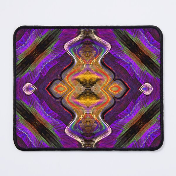 Item preview, fractal glass capacitor on purple designed and sold by effervescence.