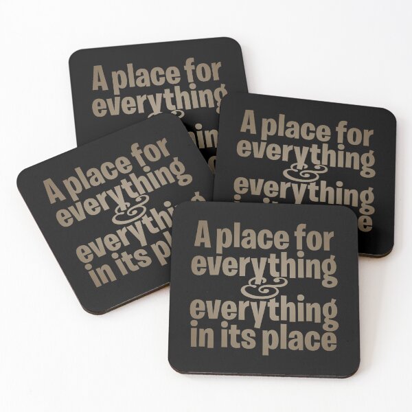 Item preview, A place for everything and everything in its place. v.5 designed and sold by x1brett.