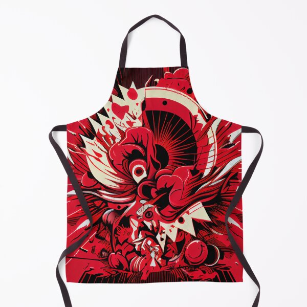 Item preview, Grand Explosive Cartoon Red Transitional Pattern Digital Painting designed and sold by CodeAndColors.