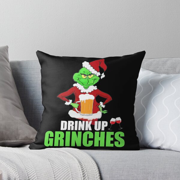 Item preview, Drink Up Grinches Funny Christmas T-Shirt designed and sold by zashev.