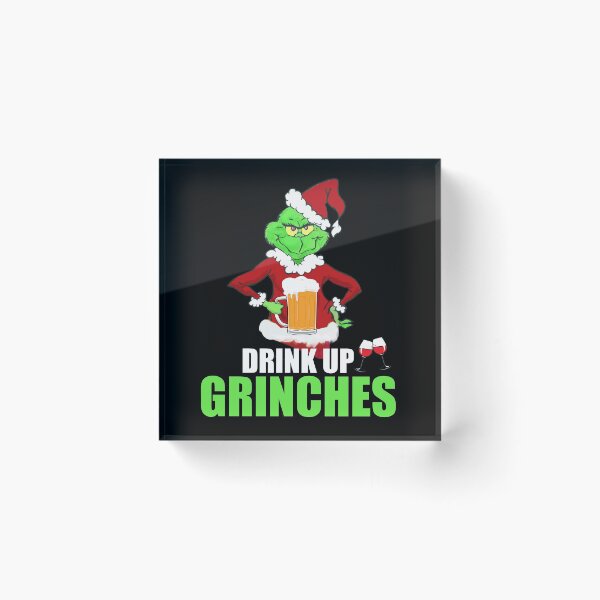 Item preview, Drink Up Grinches Funny Christmas T-Shirt designed and sold by zashev.