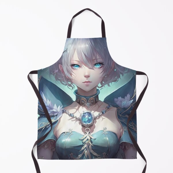 Item preview, A fantasy elf female bishop in a blue pastel dress designed and sold by PJGartui.