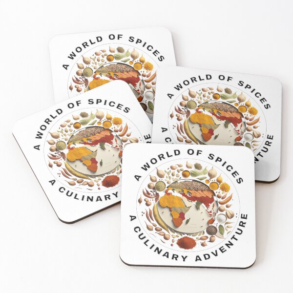 Item preview, A World Of Spices - A Culinary Adventure designed and sold by Mindful-Designs.