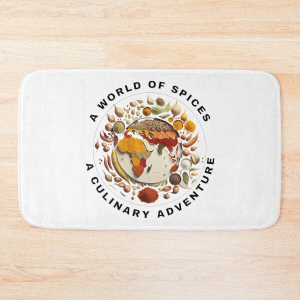 Item preview, A World Of Spices - A Culinary Adventure designed and sold by Mindful-Designs.