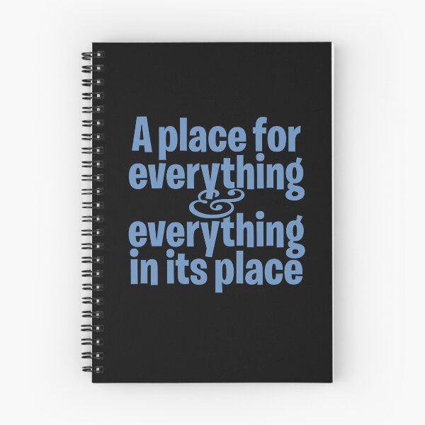 Item preview, A place for everything and everything in its place. v.7 designed and sold by x1brett.