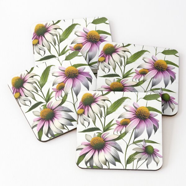Item preview, Purple Coneflower Large designed and sold by dzineNJ.