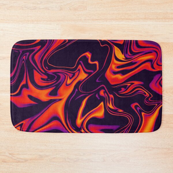 Item preview, Warm orange purple liquid fluid designed and sold by Quoppidou.