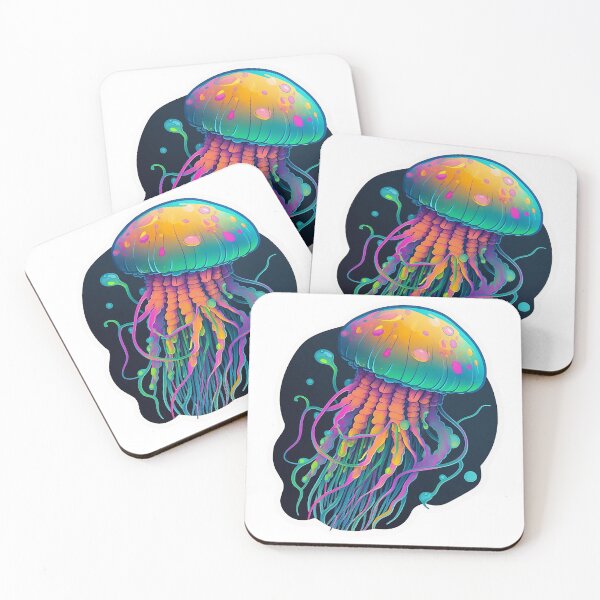 Item preview, Multicolor Jellyfish  designed and sold by plernz.