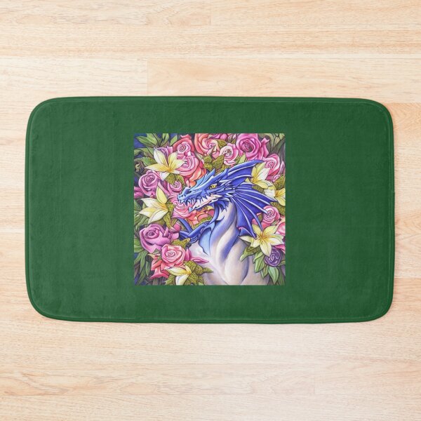 Item preview,  A beautiful dragon in Roses and Lilies designed and sold by Natalia-Vlad.