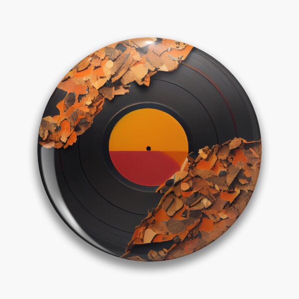 Artikelvorschau, Crumble Accent Record Digital Painting entworfen und verkauft von CodeAndColors.