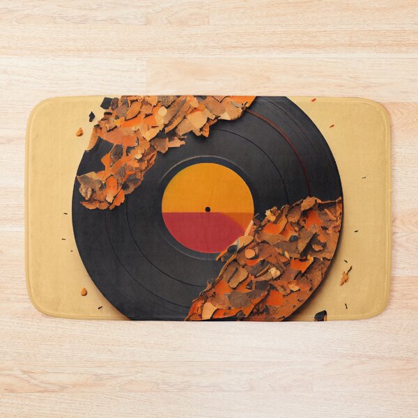 Item preview, Crumble Accent Record Digital Painting designed and sold by CodeAndColors.