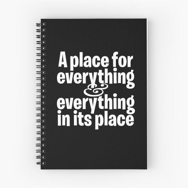 Item preview, A place for everything and everything in its place. v.9 designed and sold by x1brett.