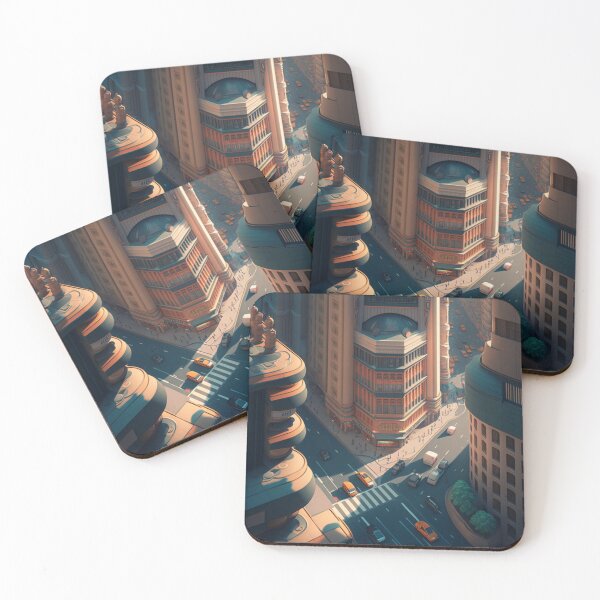 Item preview, Futuristic city designed and sold by GabrielMadrasse.