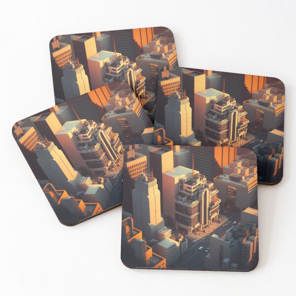 Item preview, Futuristic city designed and sold by GabrielMadrasse.