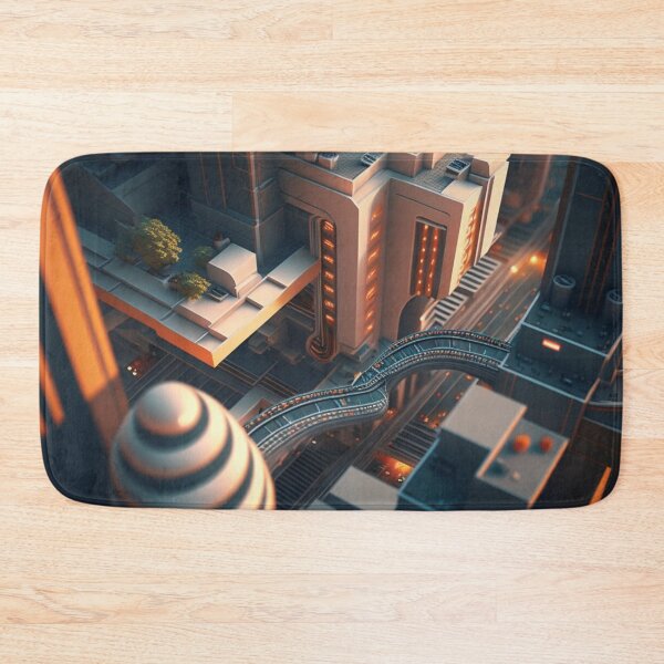 Item preview, Futuristic city designed and sold by GabrielMadrasse.