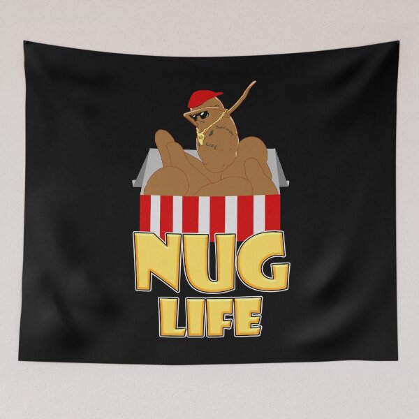 Item preview, Nug Life Dabbing T-Shirt designed and sold by zashev.