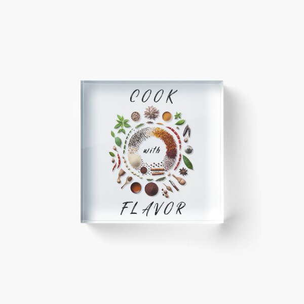 Item preview, Cook with Flavor - Cooking With Spice designed and sold by Mindful-Designs.