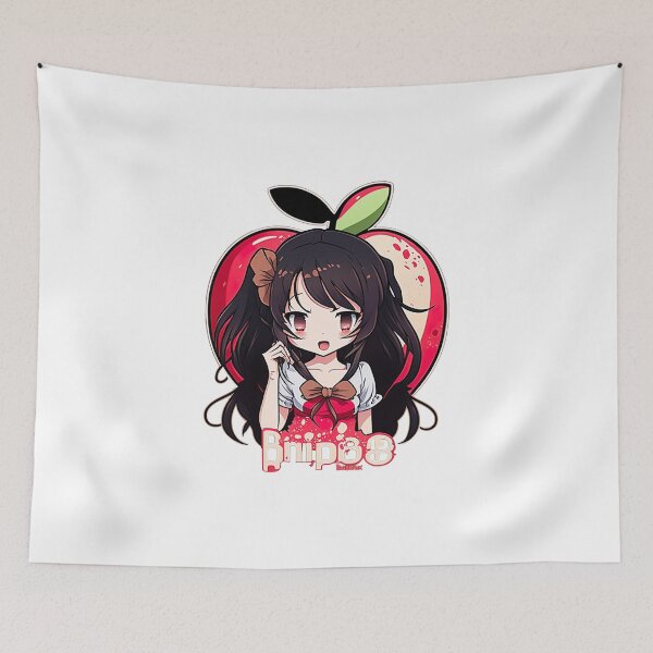 Item preview, Anime Girl Apple Parody designed and sold by NanarodsDesign.