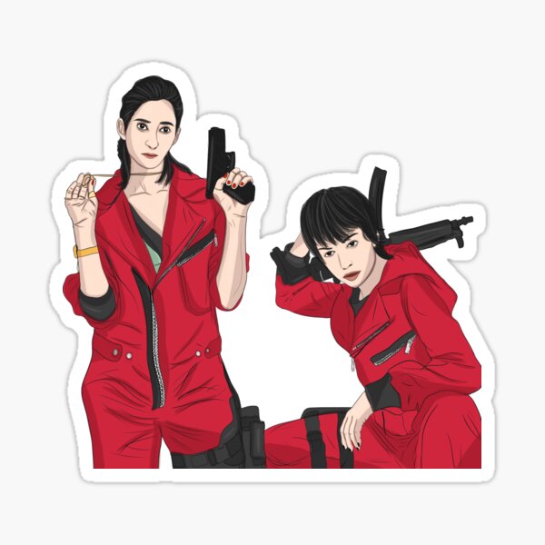 Item preview, Money Heist- Tokyo Nirobi Thugs designed and sold by S-O-L-O.
