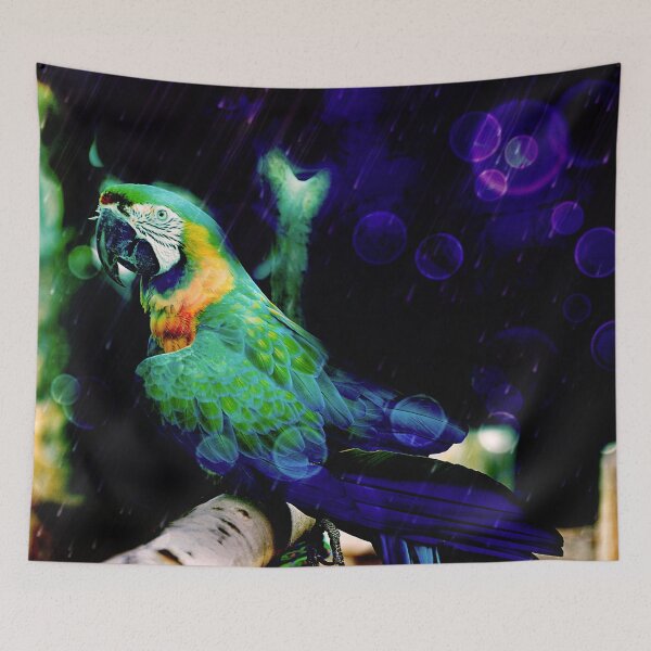 Item preview, Great Green Macaw at Dewlight designed and sold by DistortionArt.