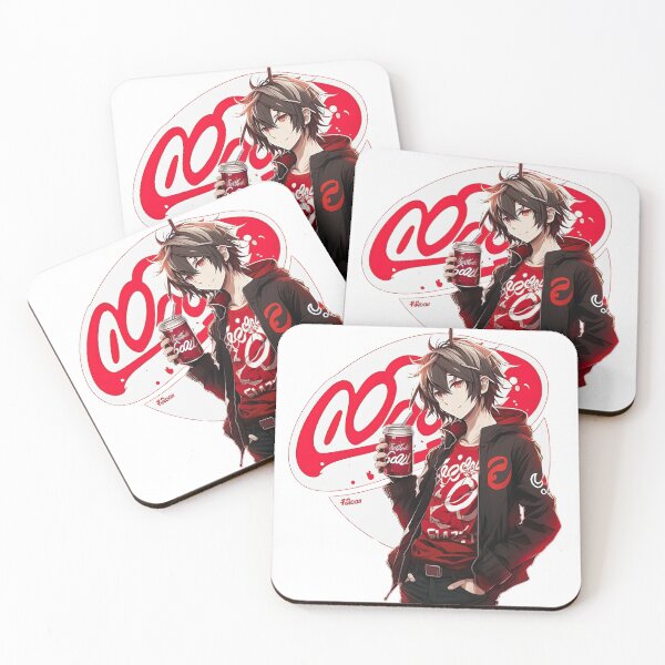Item preview, Anime Guy Coca Cola Parody designed and sold by NanarodsDesign.
