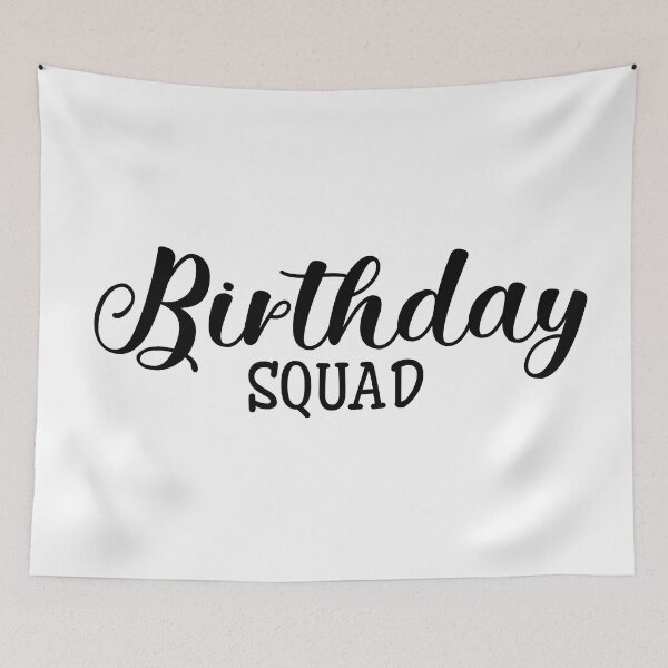Item preview, Birthday Squad designed and sold by texteestore.