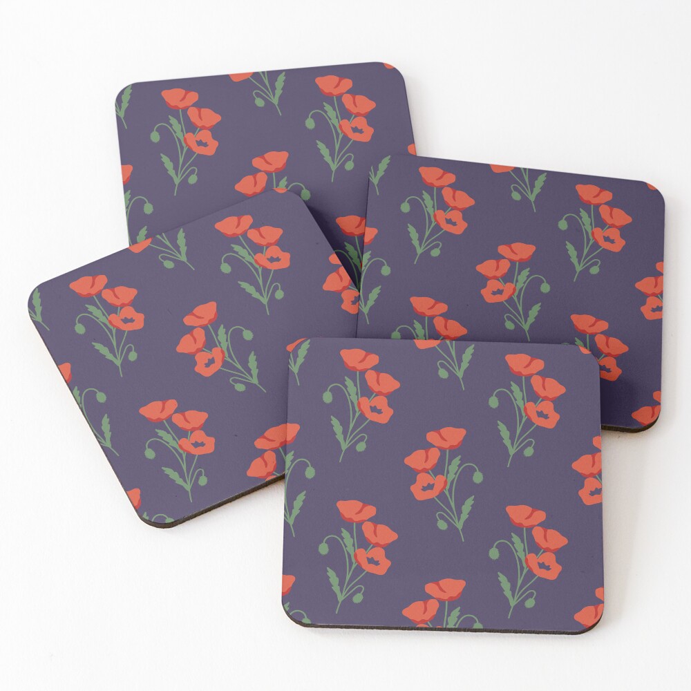 Item preview, Coasters (Set of 4) designed and sold by elyomys.