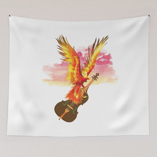 Item preview, The Firebird and the Cello designed and sold by piesdesignart.