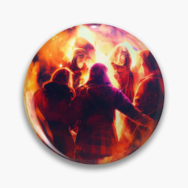 Item preview, Uniting in a Blaze of Cheer Digital Painting designed and sold by CodeAndColors.
