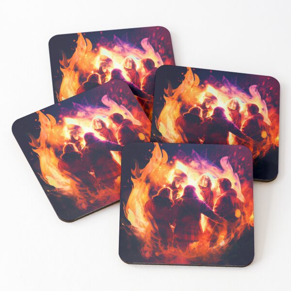 Item preview, Uniting in a Blaze of Cheer Digital Painting designed and sold by CodeAndColors.
