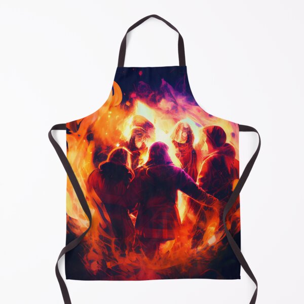 Item preview, Uniting in a Blaze of Cheer Digital Painting designed and sold by CodeAndColors.