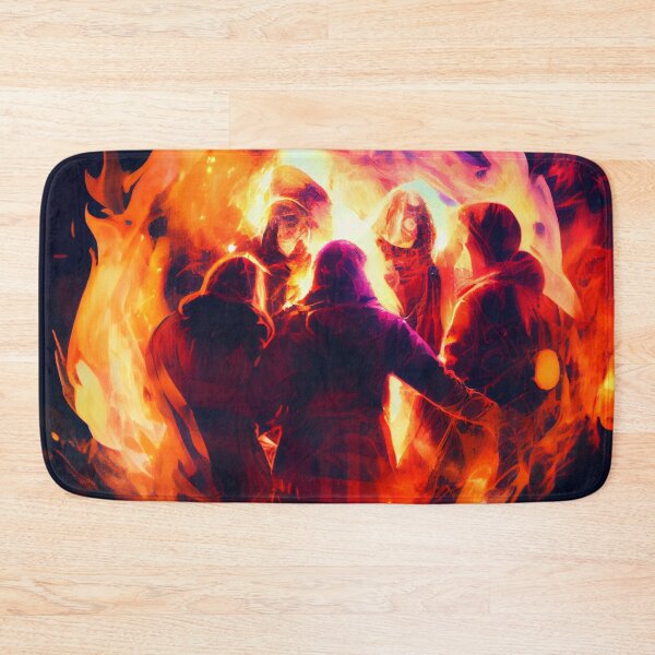 Item preview, Uniting in a Blaze of Cheer Digital Painting designed and sold by CodeAndColors.