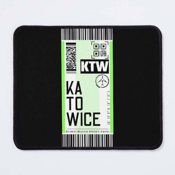 Item preview, KATOWICE KTW classic luggage tag designed and sold by LeddsoDello.
