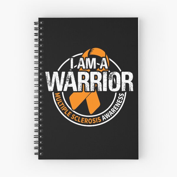 Item preview, I Am A Warrior Multiple Sclerosis Awareness Ribbon designed and sold by Adolfo114.