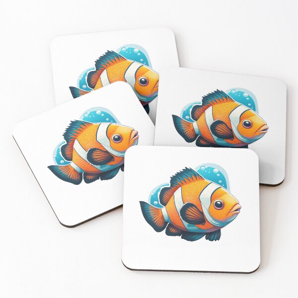 Aperçu de l'œuvre heureux, beau, clownfish créée et vendue par plernz.