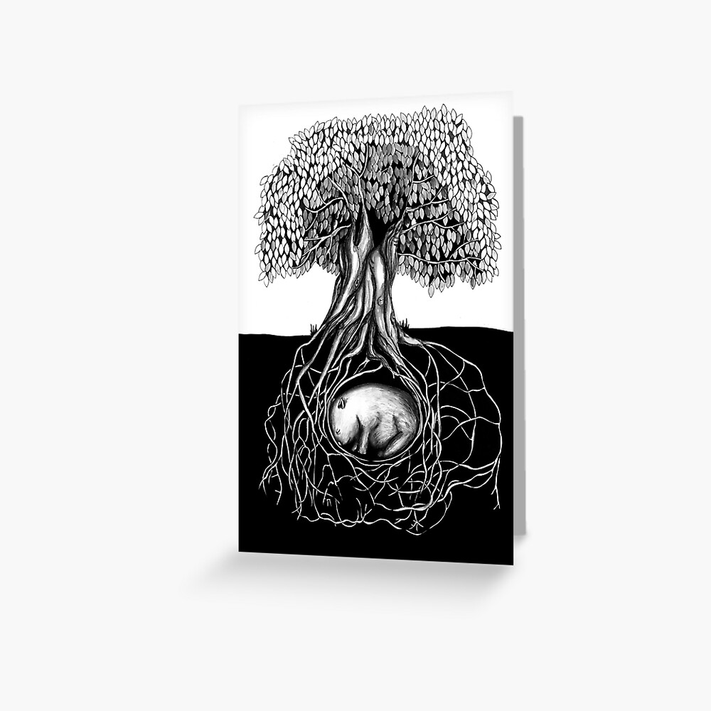 Wombat underground Greeting Card