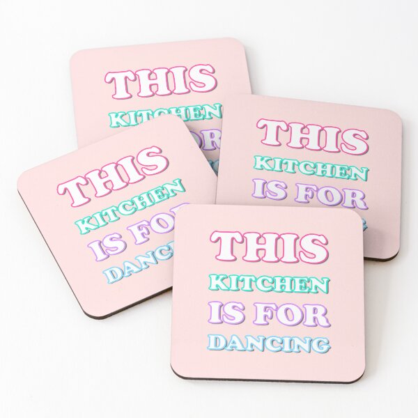 Item preview, This Kitchen Is For Dancing (Typographic Version) designed and sold by Adam Regester.