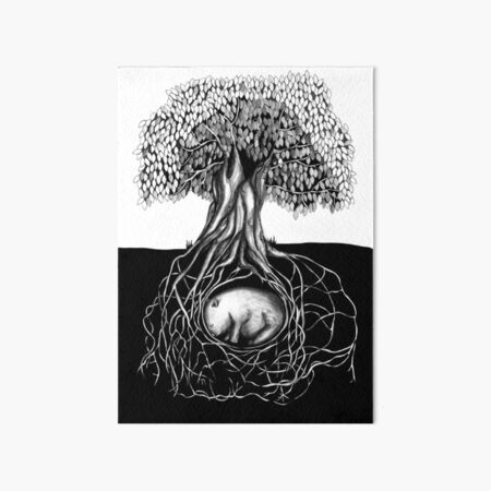 Home Art Board Print