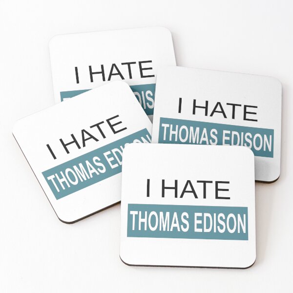 Item preview, I Hate Thomas Edison designed and sold by AntiPolitical.