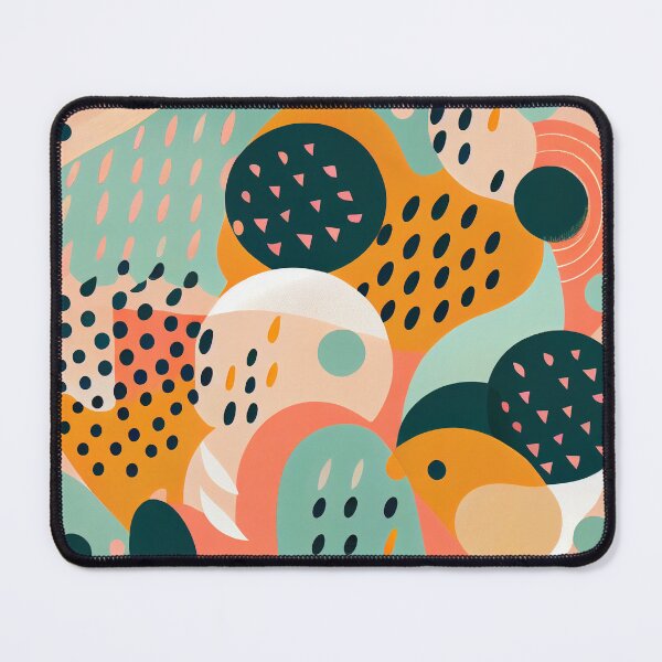 Artikelvorschau, Cute Semi Abstract Contemporary Pattern Digital Painting entworfen und verkauft von CodeAndColors.