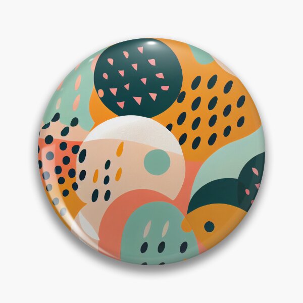 Artikelvorschau, Cute Semi Abstract Contemporary Pattern Digital Painting entworfen und verkauft von CodeAndColors.