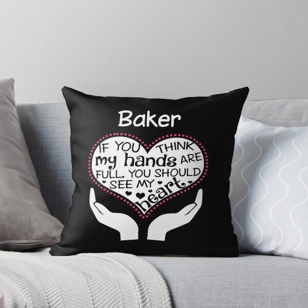 Item preview, Heart Of A Baker. If You Think My Hands Are Full, You Should See My Heart. designed and sold by flamingarts.