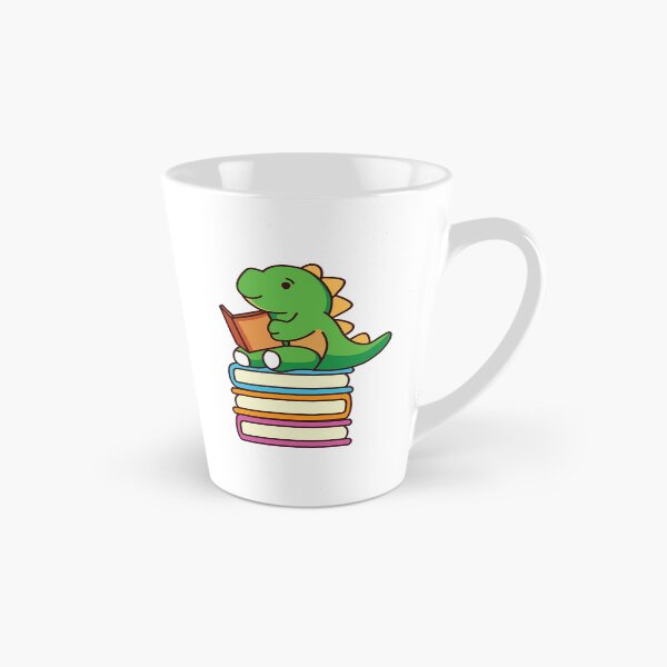 Item preview, Thesaurus Dinosaur - Cute Dinosaur Sit on the Book Stack designed and sold by KawaiiBombShop.