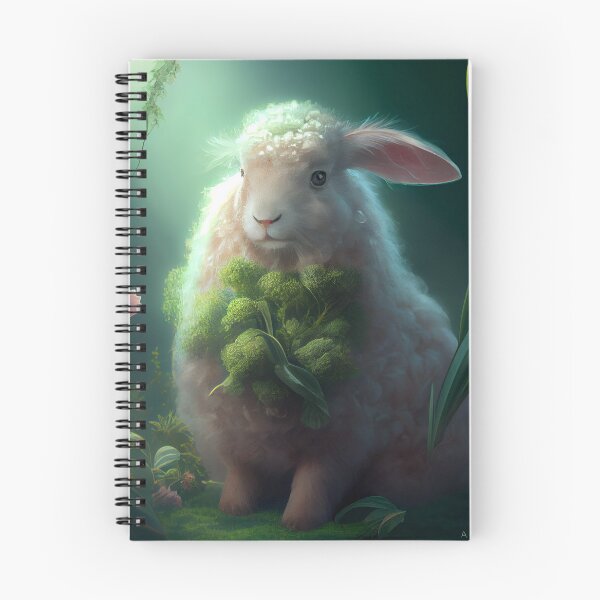Item preview, A Waft of Angora and Cilantro Digital Painting designed and sold by CodeAndColors.