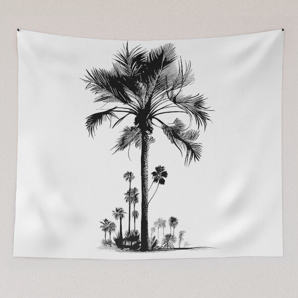 Item preview, Minimalistic palm tree designed and sold by KammyArt.