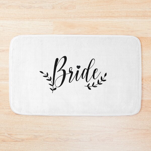 Item preview, Bride Elegant Sign with Little Heart and Leaves  designed and sold by InnaPo ⭐⭐⭐⭐⭐.